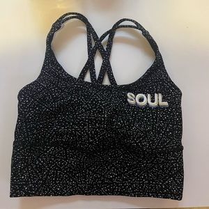 Soulcycle x Lululemon energy longline bra size 4